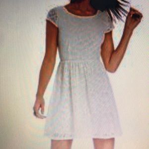 B Darlin Juniors Lace Exposed- Zipper Dress